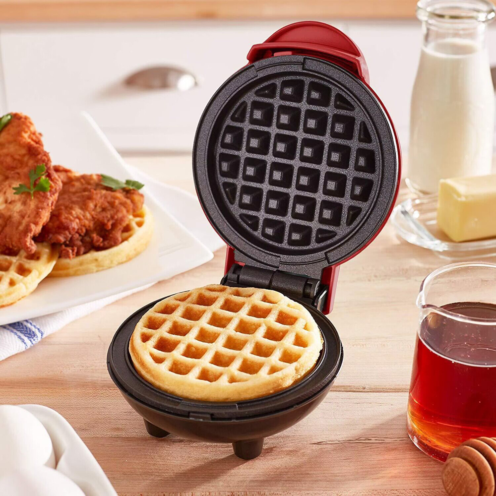 Egg Waffle Pan - Mini Waffle Maker Bubble Egg Cake