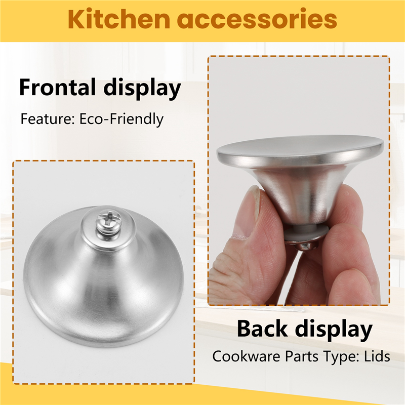 Cast Iron Corn - PZHI-Handle,Stainless Steel Replacement Handle For Pot