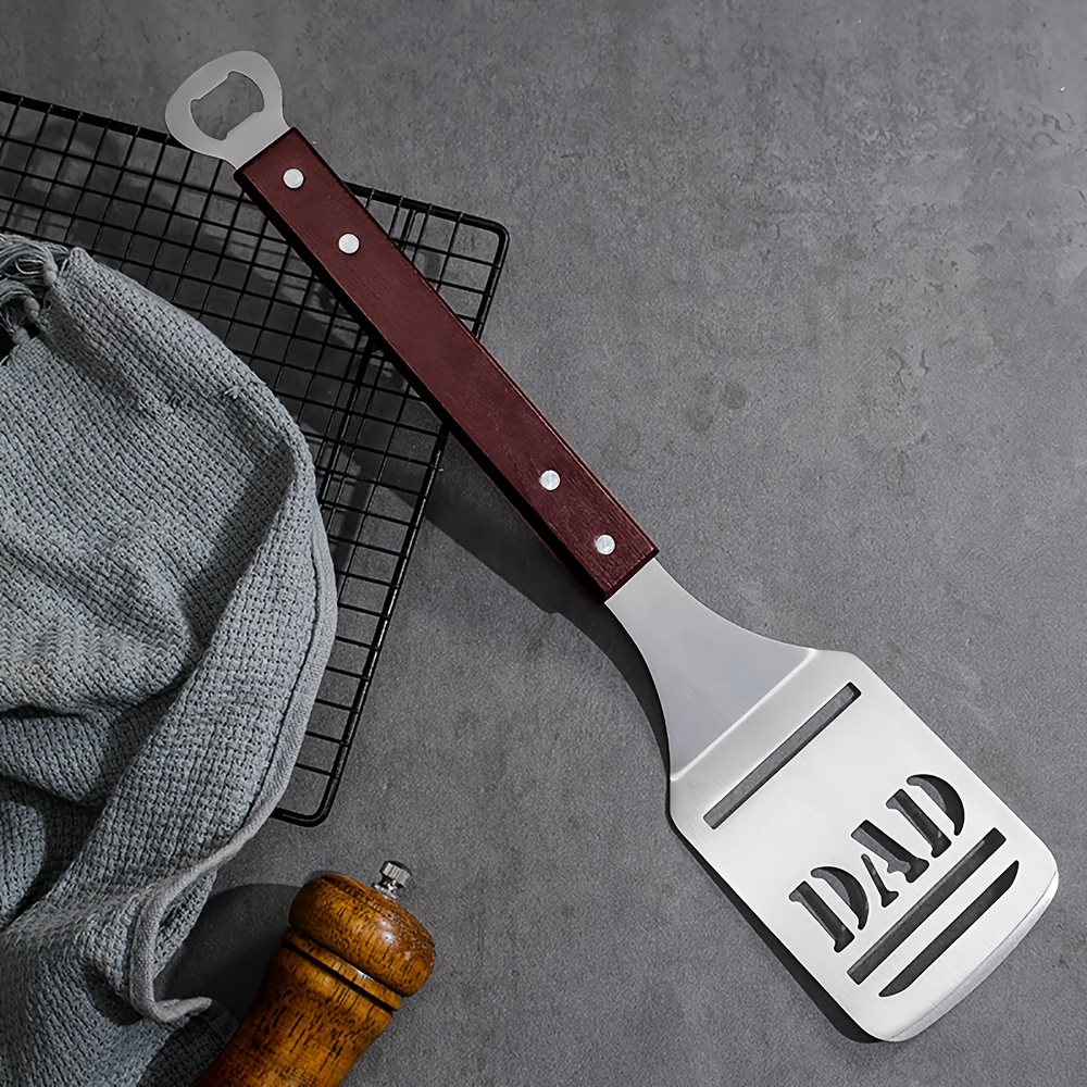 Stainless Steel BBQ Spatula wi - Okonomiyaki Spatula recensie en prijs