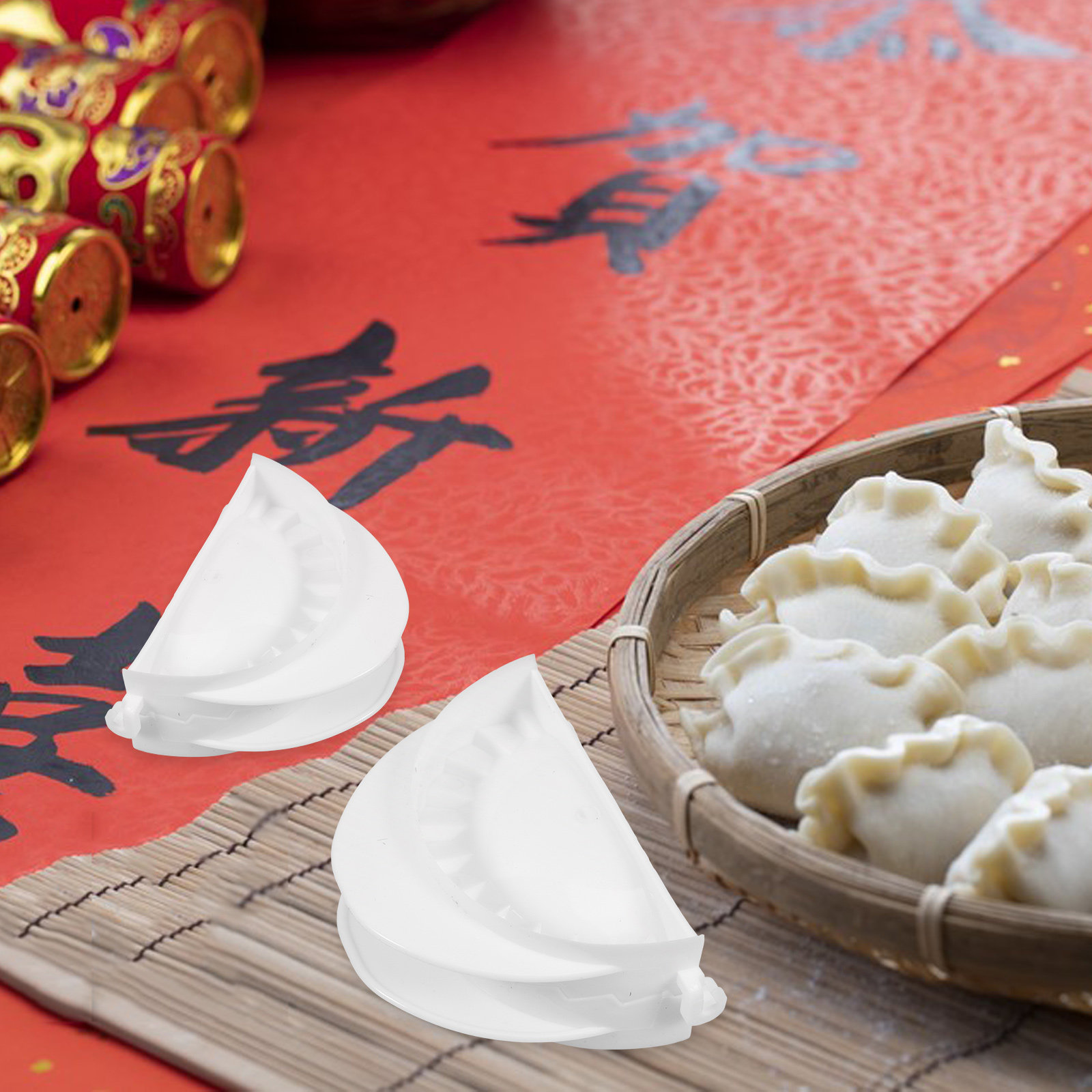 4Pcs Dumpling Maker Set PP Mat - Dumpling Press Set recensie en prijs