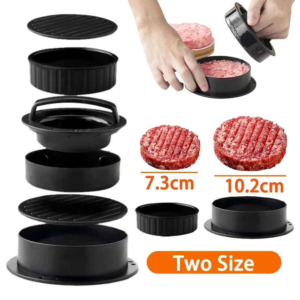 Round Hamburger Burger Press B - Hot Dog Press recensie en prijs