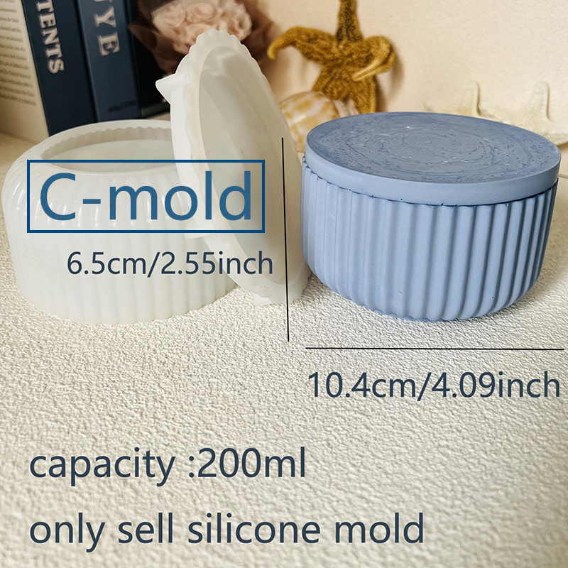 Cement Candle Jar Silicone Mol - Potsticker Mold recensie en prijs