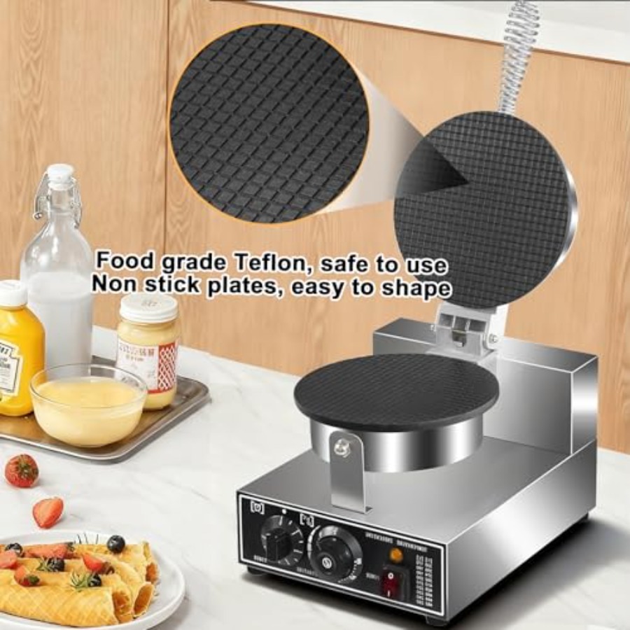 Electric Ice Cream Cone Maker  - Waffle Cone Maker recensie en prijs
