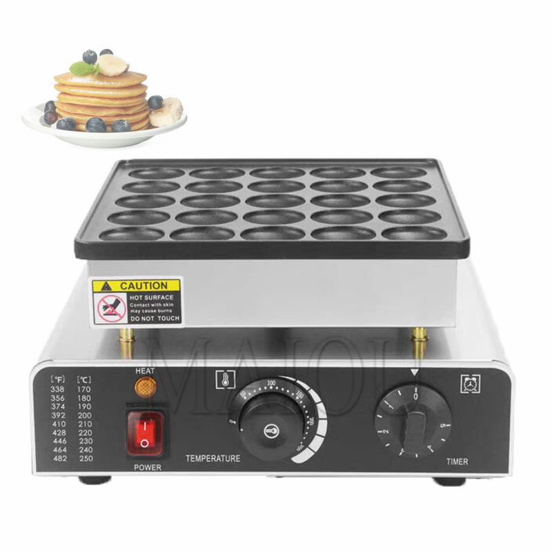 25 Holes  Pancake Machine 900W - Mini Pancake Griddle recensie en prijs