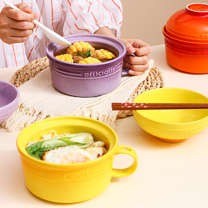 Rainbow Instant Noodle Bowl Cu - Dim Sum Basket recensie en prijs