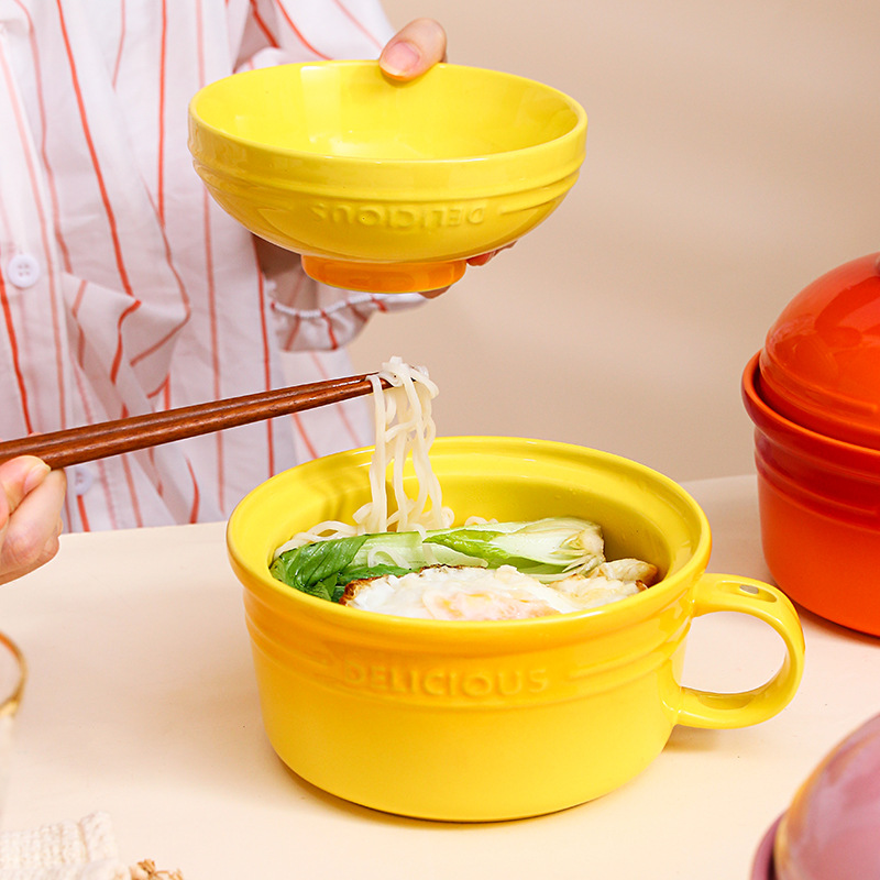 Rainbow Instant Noodle Bowl Cu - Dim Sum Basket recensie en prijs