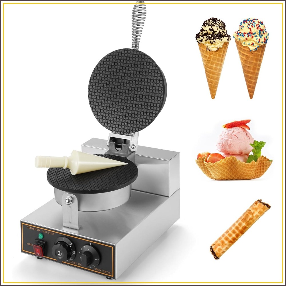 1200W Commercial Waffle Cone M - Waffle Cone Maker recensie en prijs