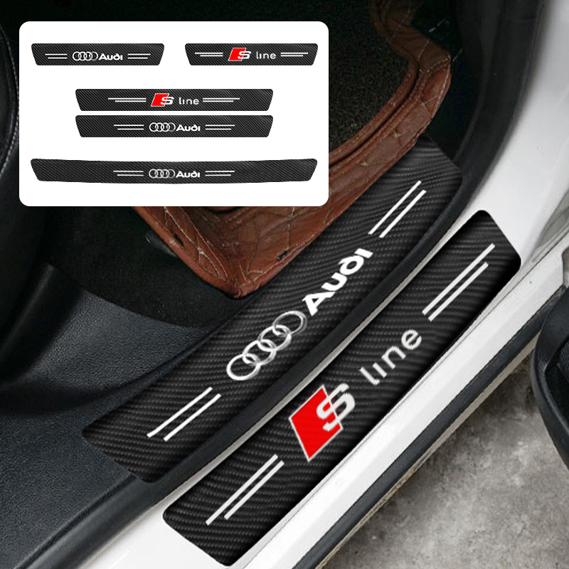 Car Door Sill Scuff Plate Deco - Crepe Pan Carbon recensie en prijs