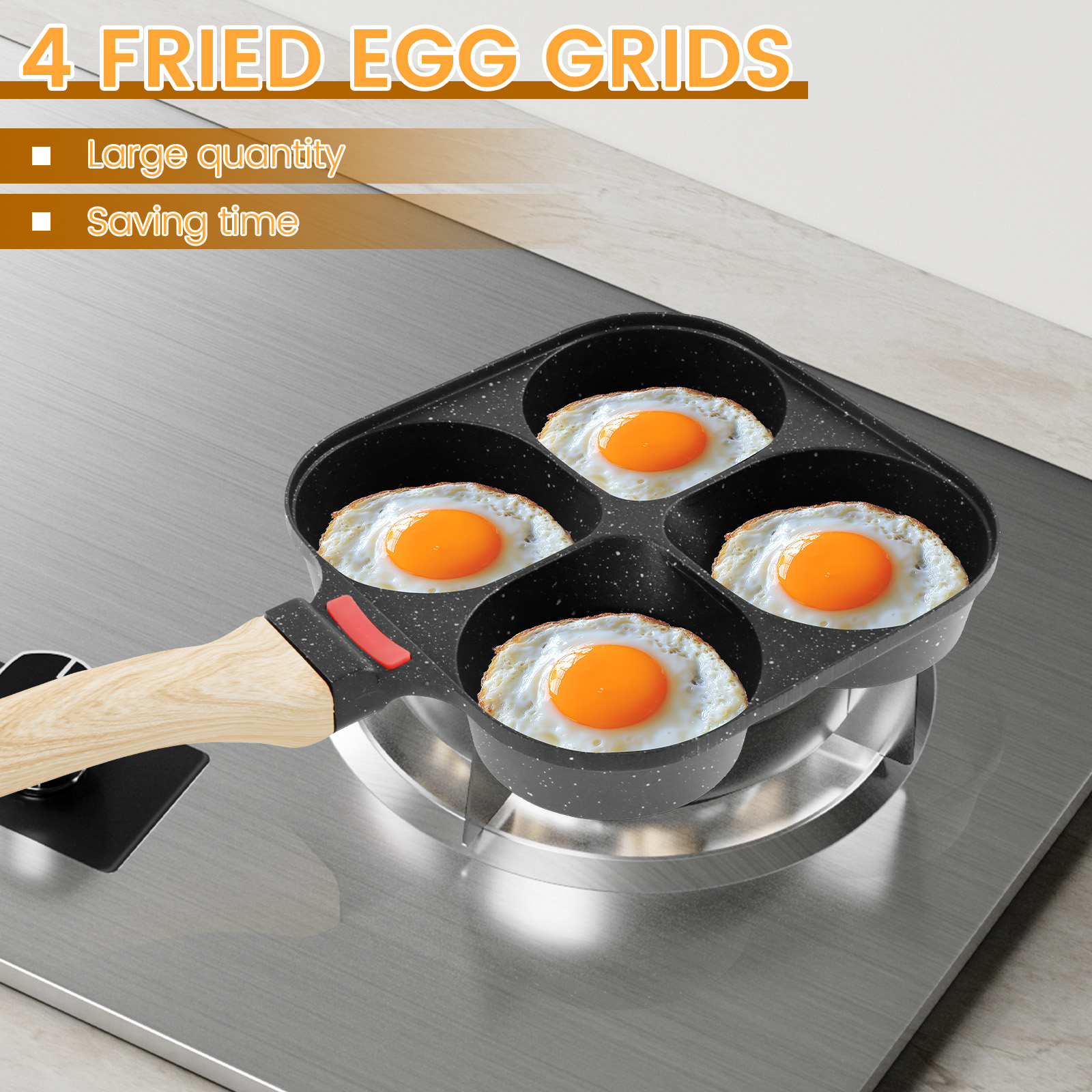 Egg Frying Pan Nonstick Pancak - Egg Waffle Pan recensie en prijs