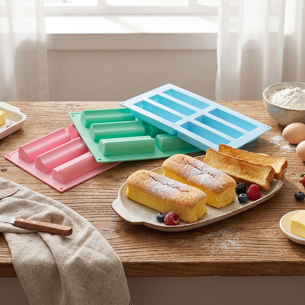 6-cavity groove tube cake tray - Donut Mold Silicone recensie en prijs