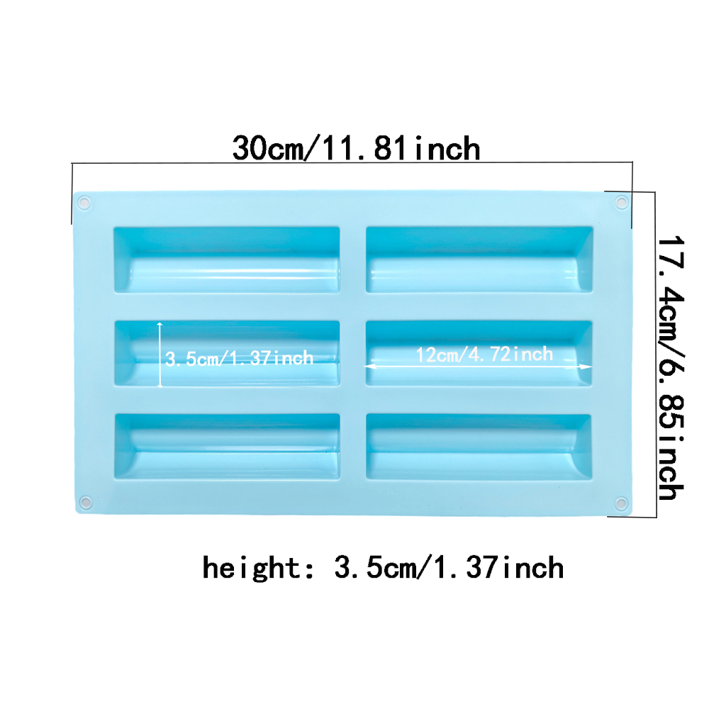 6-cavity groove tube cake tray - Donut Mold Silicone recensie en prijs