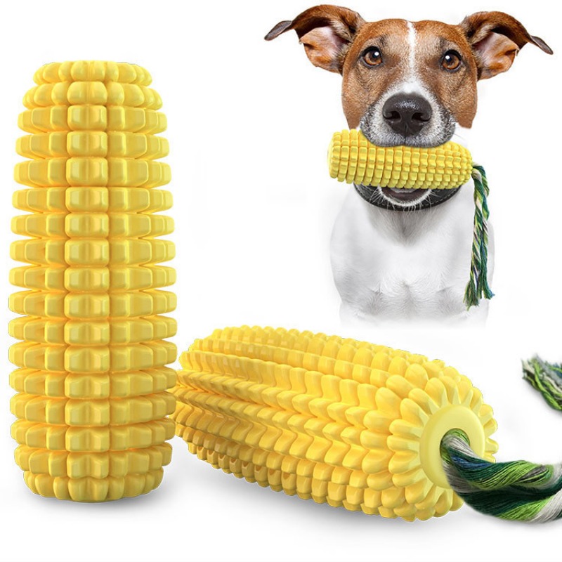 Squeaky Corn Dog Toothbrush Ch - Corn Dog Stick recensie en prijs