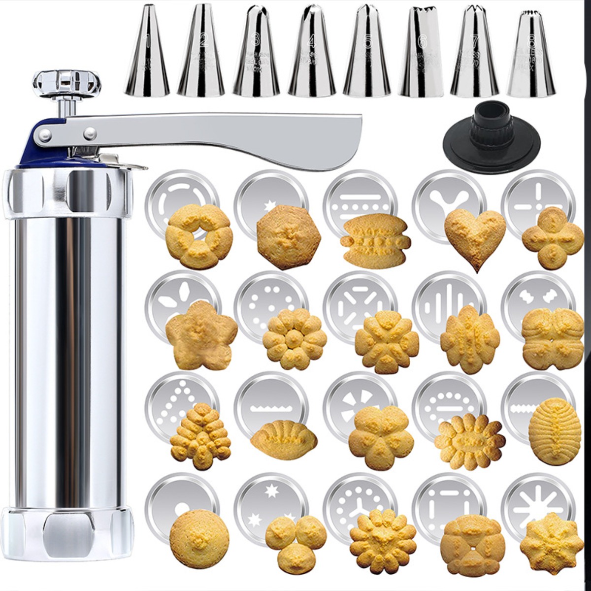 Stainless Steel Cookie Press K - Churros Maker Gun recensie en prijs