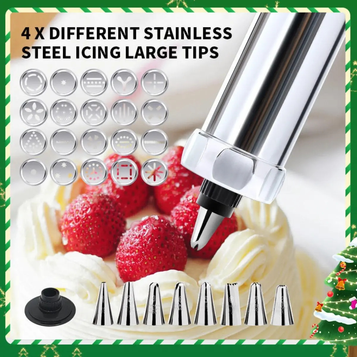 Stainless Steel Cookie Press K - Churros Maker Gun recensie en prijs