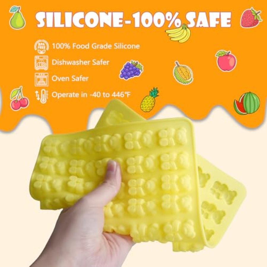 Gummy Bear Molds Silicone 37PC - Donut Mold Silicone recensie en prijs