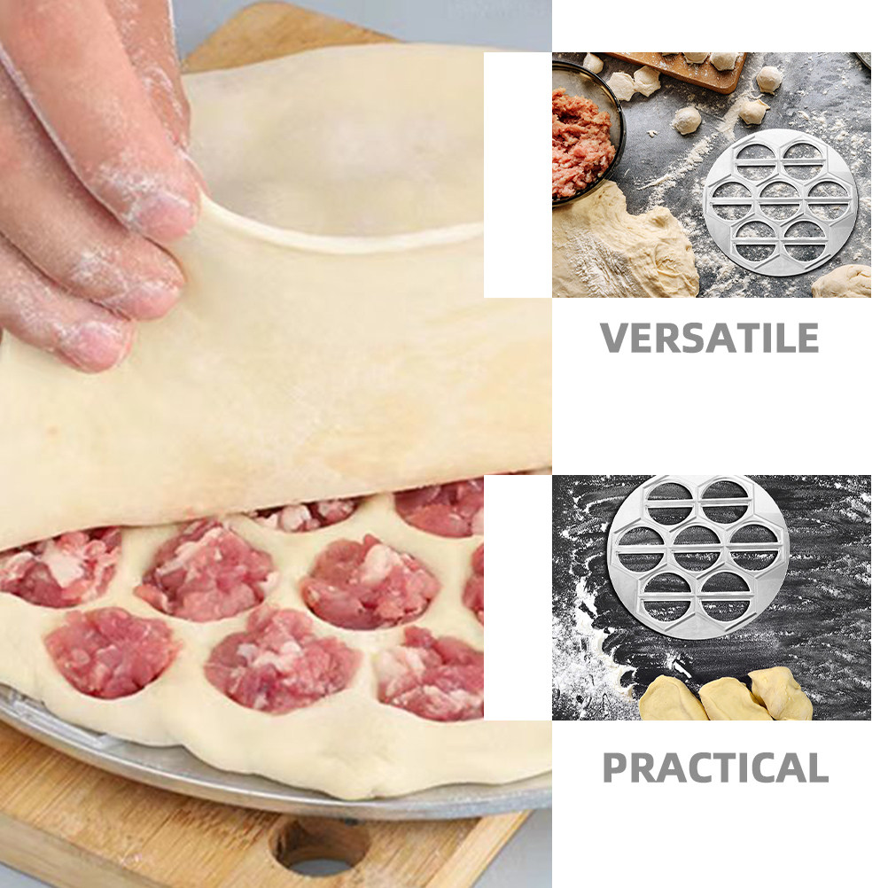 2Pcs Dumpling Mold Aluminum Al - Dumpling Press Set recensie en prijs