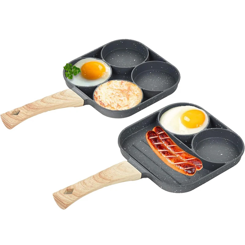 Pancake Egg Frying Pan 4 Cups  - Mini Pancake Griddle recensie en prijs