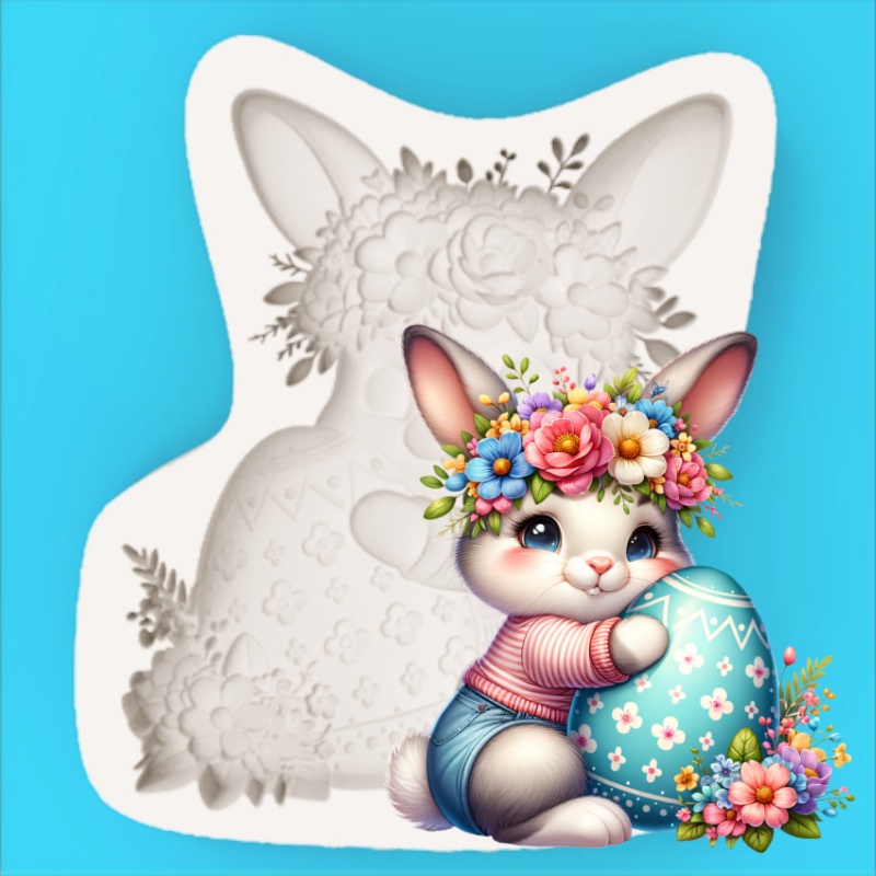 Easter Wreath Bunny Silicone B - Bunny Cake Mold recensie en prijs
