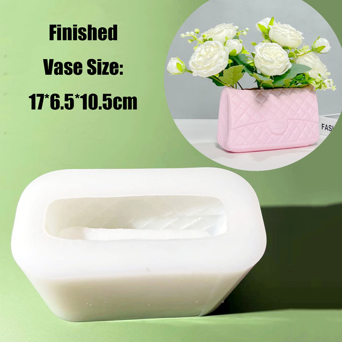 Luxury Handbag Vase Silicone M - Potsticker Mold recensie en prijs