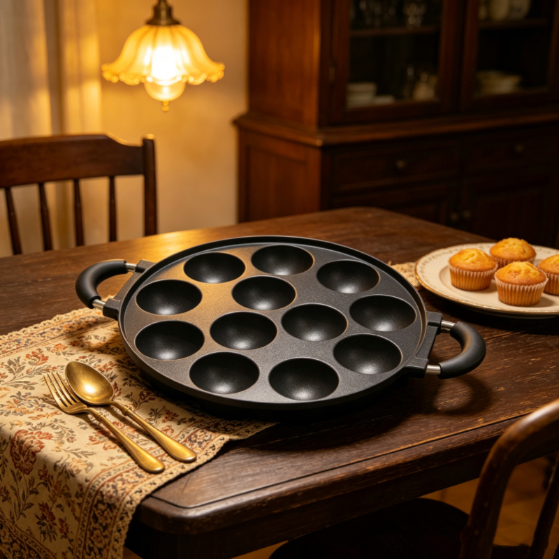 7/12 Mold Aebleskiver Pan, Non - Danish Pancake Pan recensie en prijs