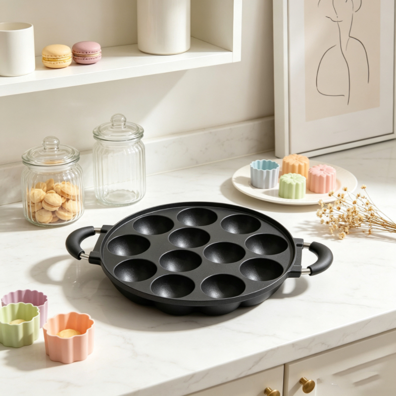 7/12 Mold Aebleskiver Pan, Non - Danish Pancake Pan recensie en prijs