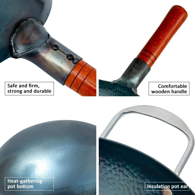 Traditional Handmade Iron Wok  - Cast Iron Corn recensie en prijs