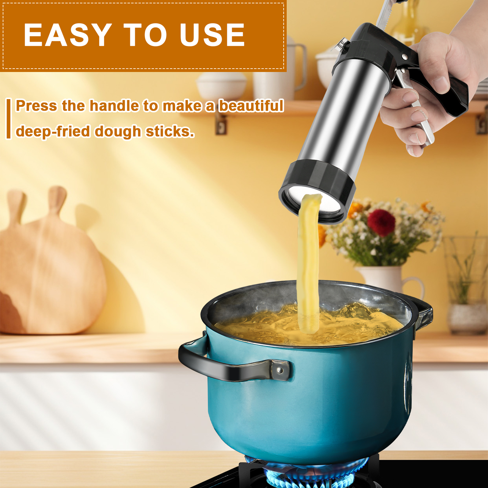 Churro Maker Machine Cookie Pr - Churros Maker Gun recensie en prijs