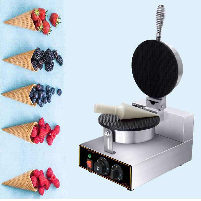 Non-Stick Electric Waffle Ice  - Waffle Cone Maker recensie en prijs