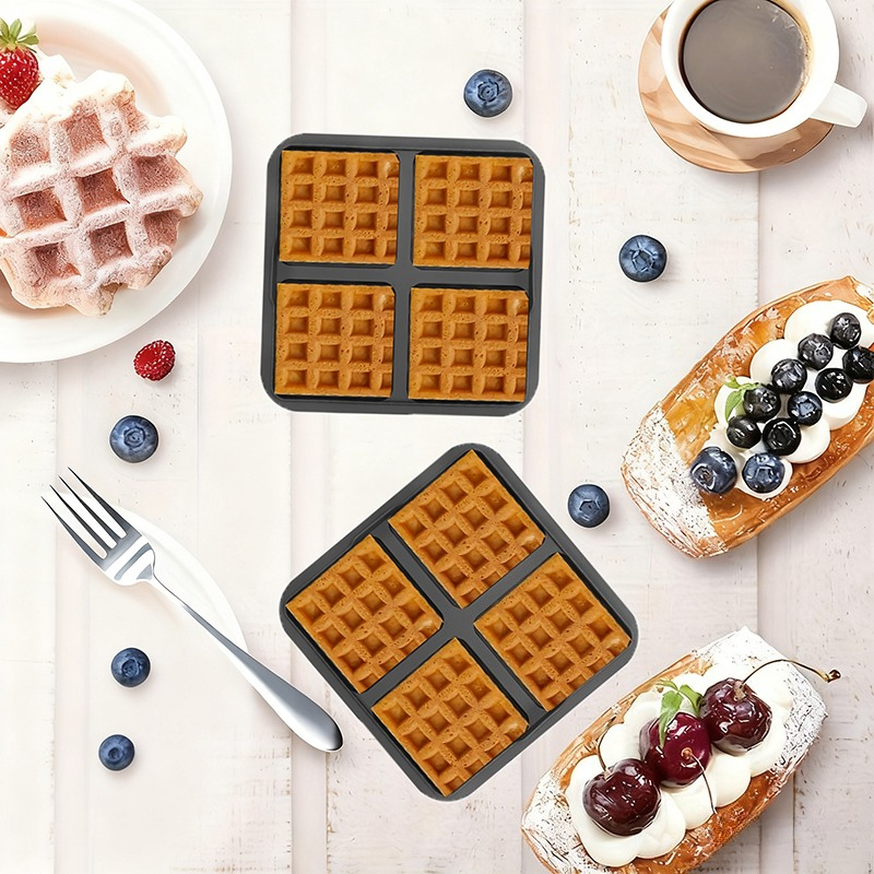 Square Waffle Mold, Non-Stick  - Egg Waffle Pan recensie en prijs