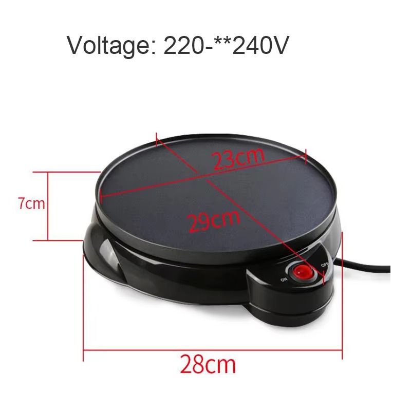 220V 650W Kitchen Electric Cre - Mini Pancake Griddle recensie en prijs