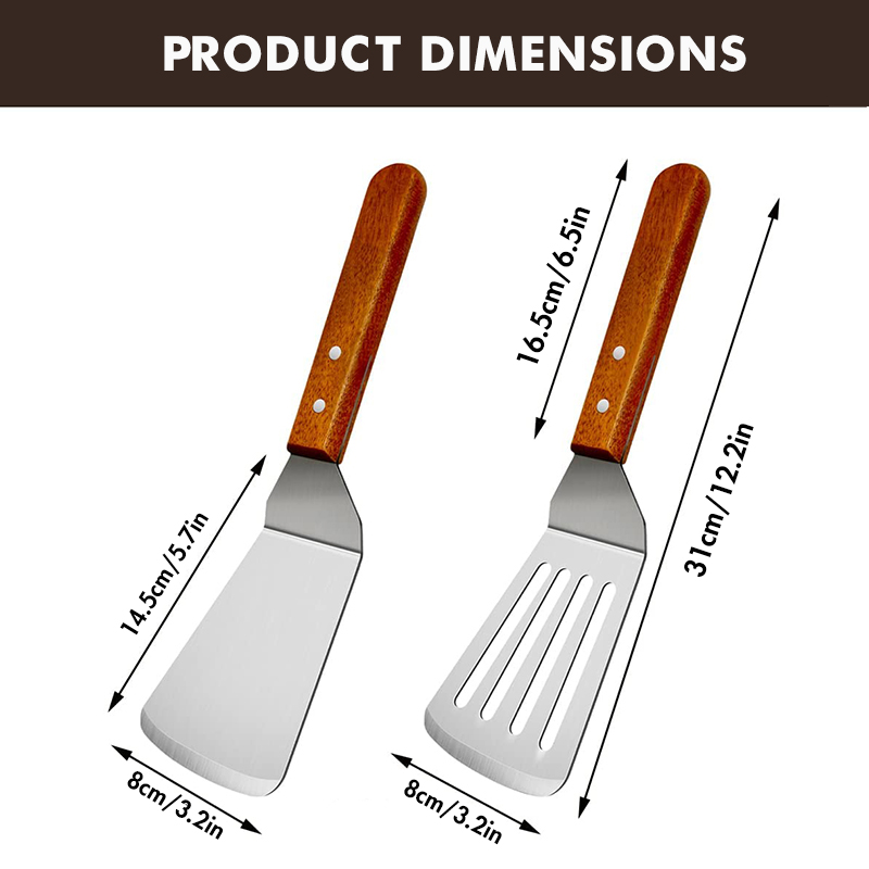 Metal Spatulas for Cast Iron S - Okonomiyaki Spatula recensie en prijs