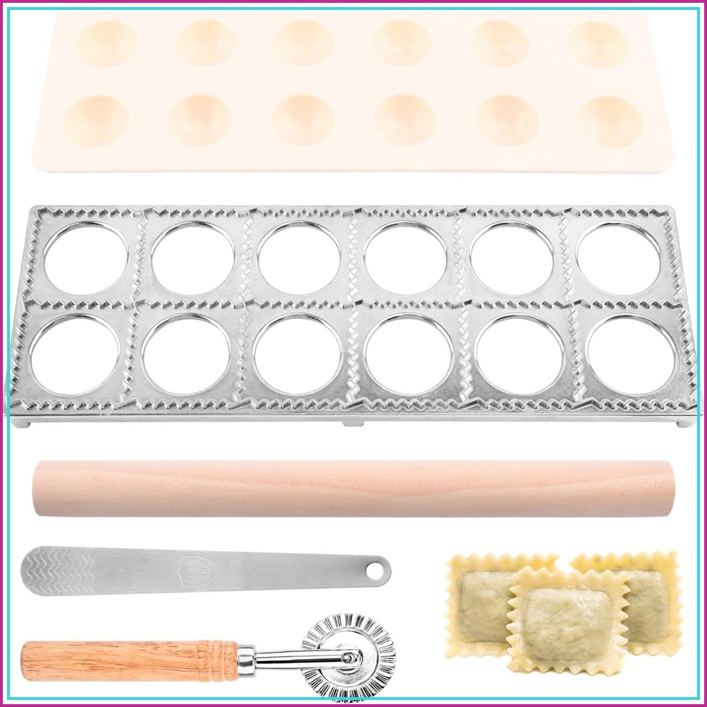 12-Hole Ravioli Press Mold Set - Dumpling Press Set recensie en prijs