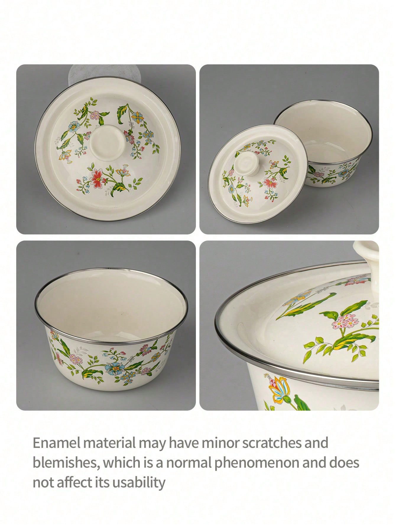1pc Enamel-patterned rice bowl - Dim Sum Basket recensie en prijs