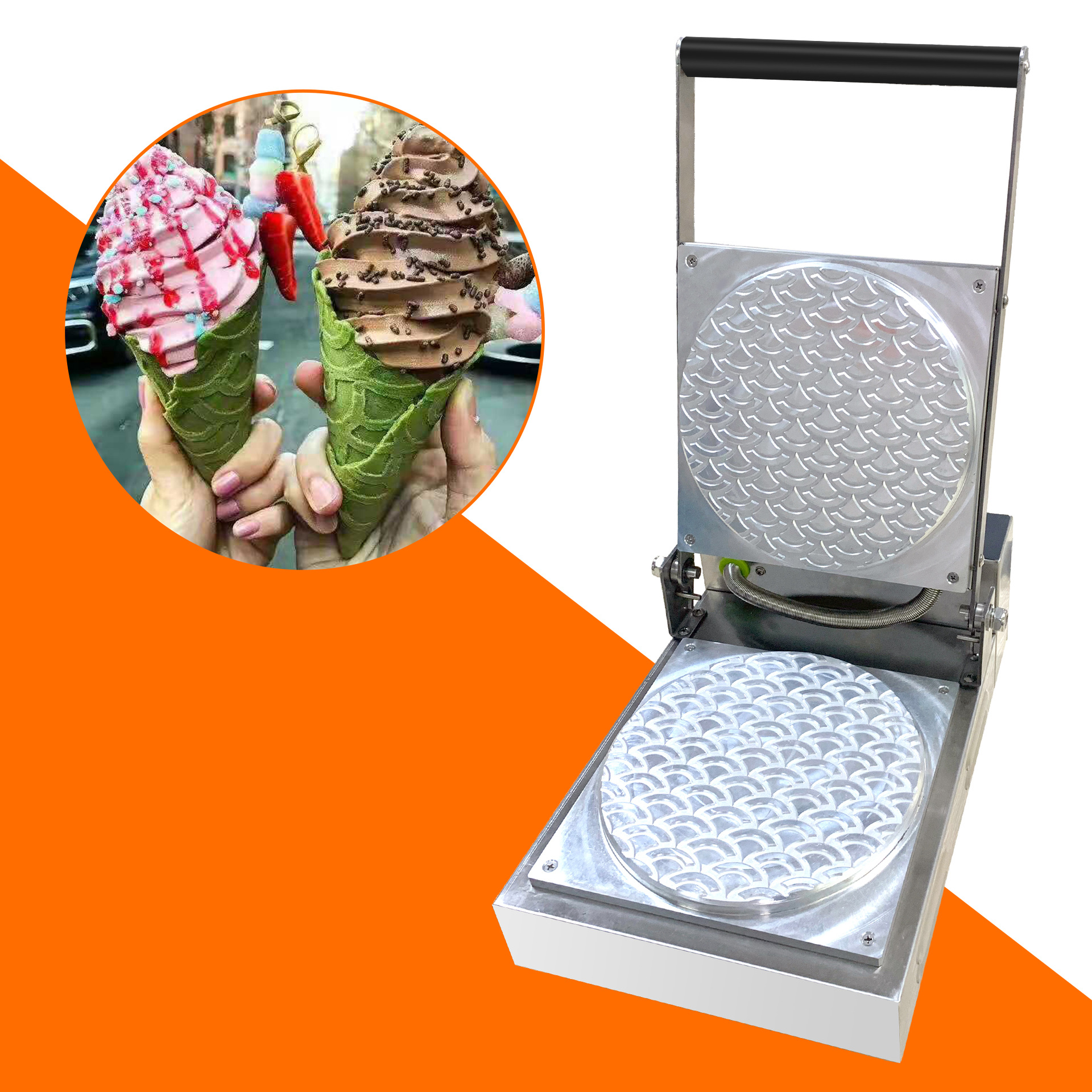 Electric Ice Cream Cone Maker  - Waffle Cone Maker recensie en prijs