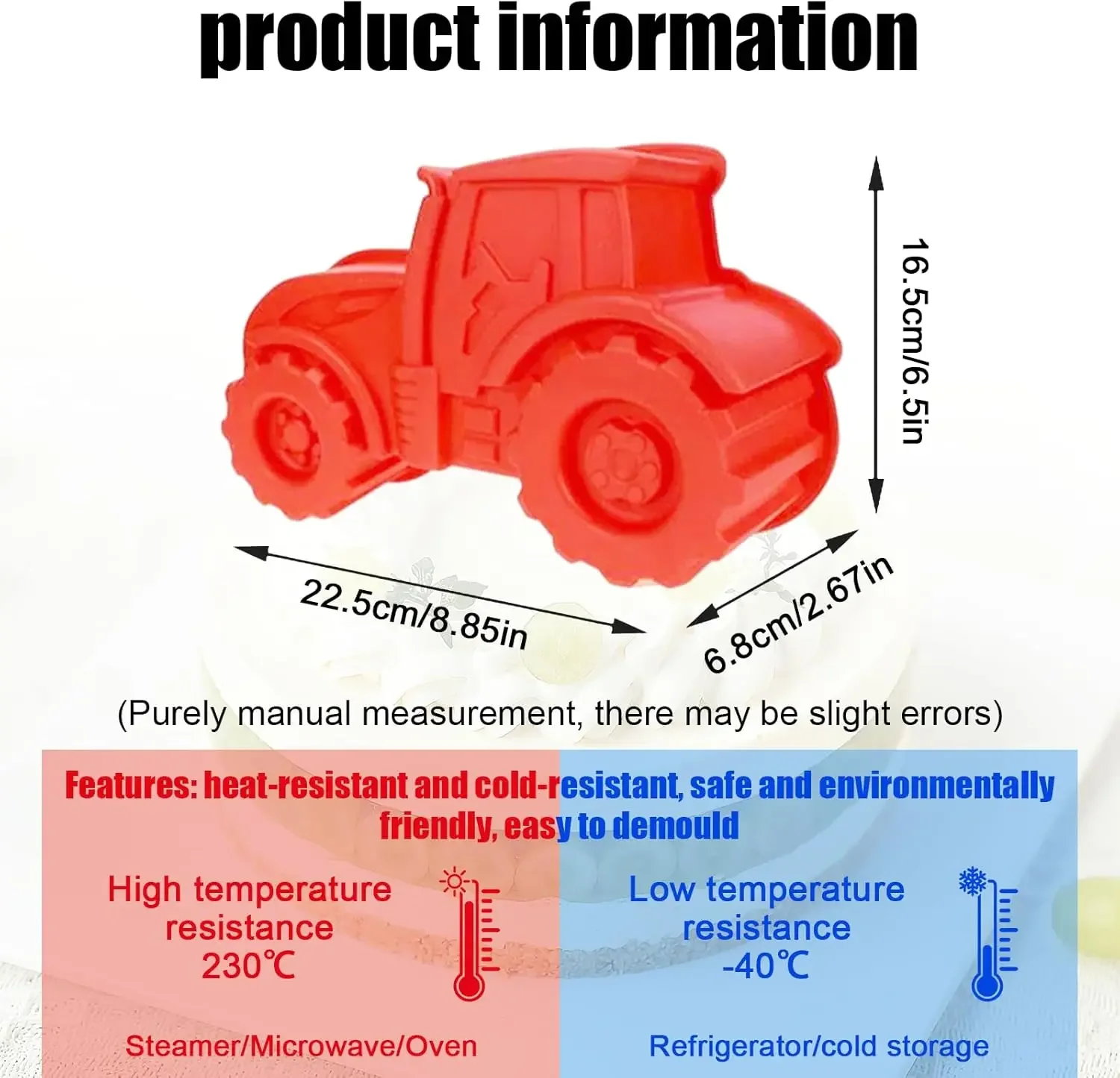 3D Tractor Silicone Baking Mou - Bunny Cake Mold recensie en prijs