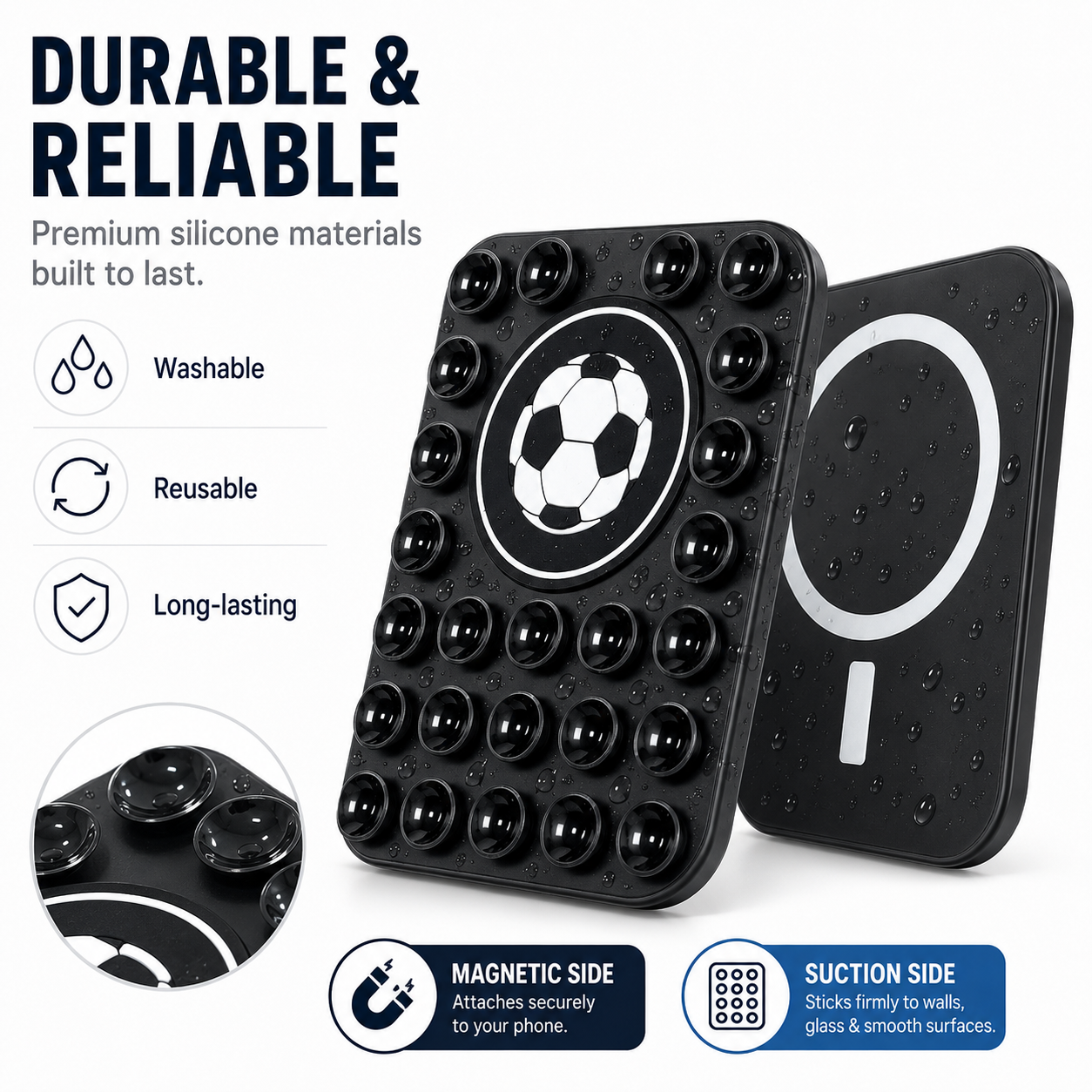 Cute Soccer For Magnetic Phone - Taco Stand Holder recensie en prijs