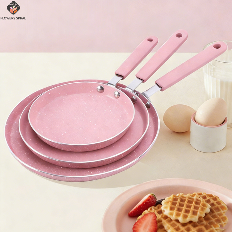 1 Non Stick Pink Frying Pan Fo - Egg Waffle Pan recensie en prijs