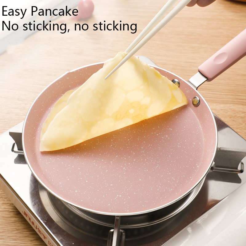 1 Non Stick Pink Frying Pan Fo - Egg Waffle Pan recensie en prijs