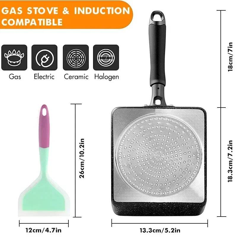 Japanese Omelette Pan / Tamago - Egg Waffle Pan recensie en prijs