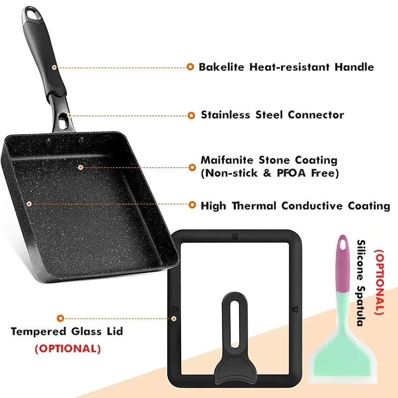 Japanese Omelette Pan / Tamago - Egg Waffle Pan recensie en prijs