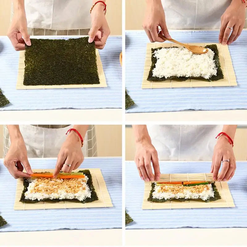 DIY Bamboo Sushi Maker Rolling - Spring Roll Wrapper recensie en prijs