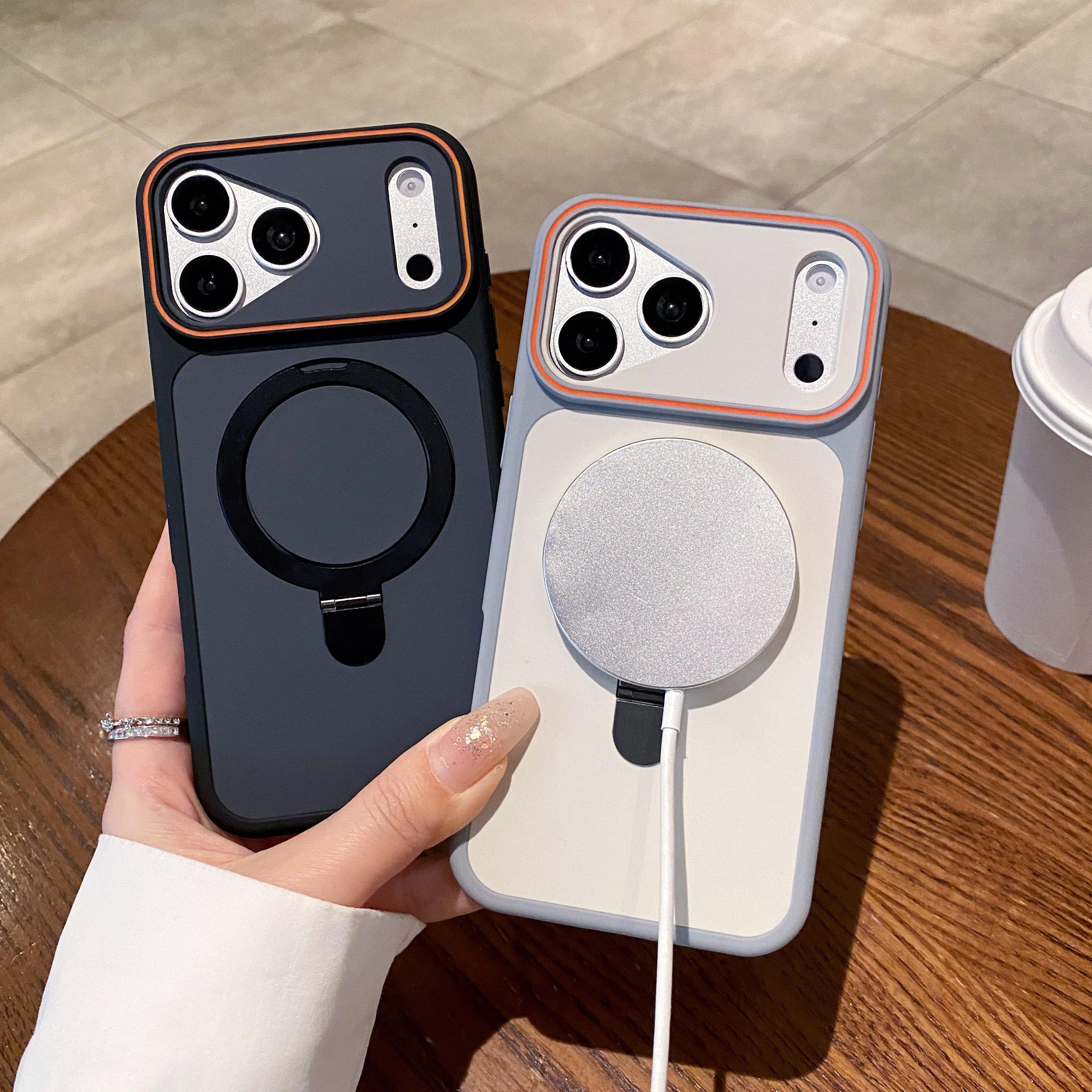 Trendy Two-Tone Skin-Feel Magn - Taco Stand Holder recensie en prijs