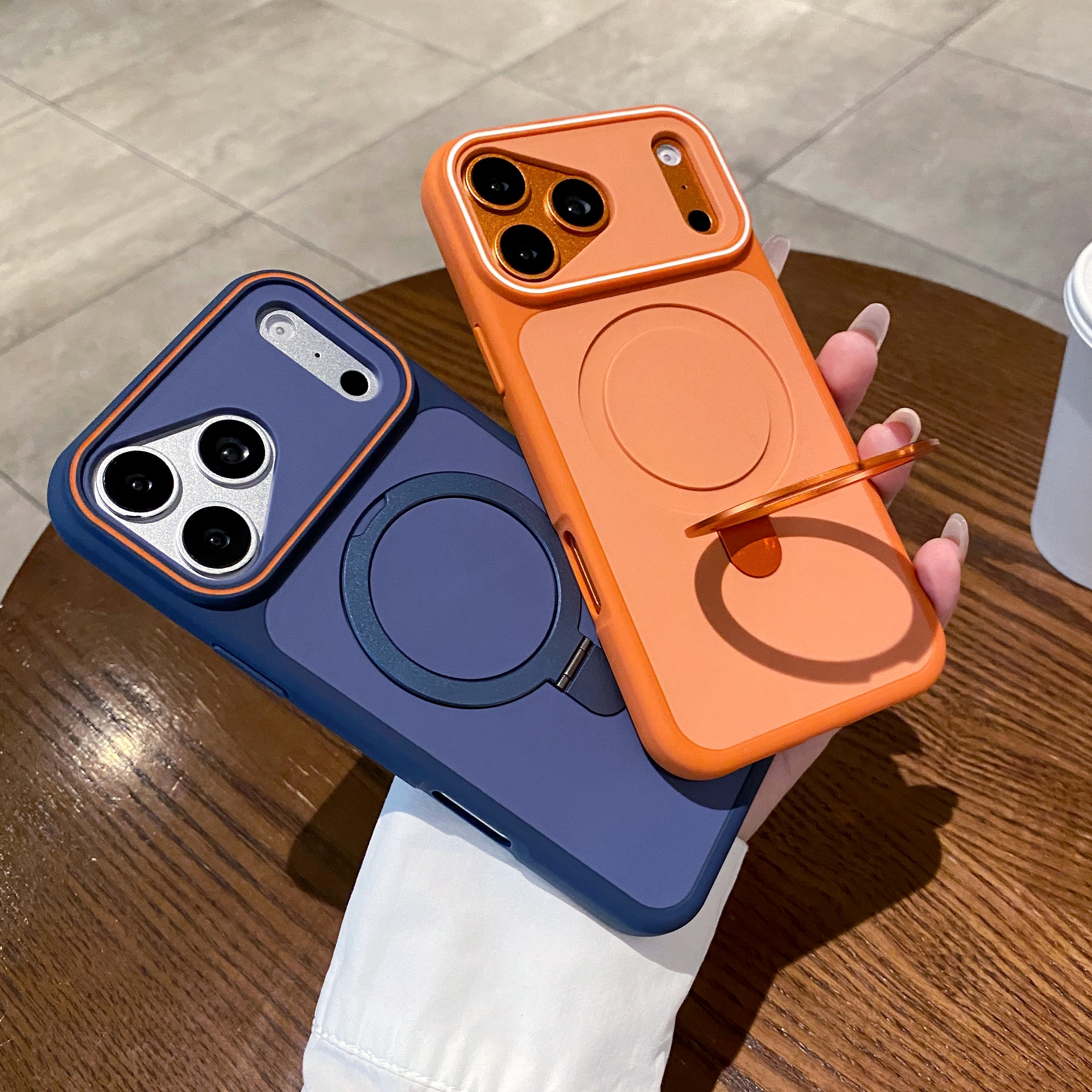 Trendy Two-Tone Skin-Feel Magn - Taco Stand Holder recensie en prijs