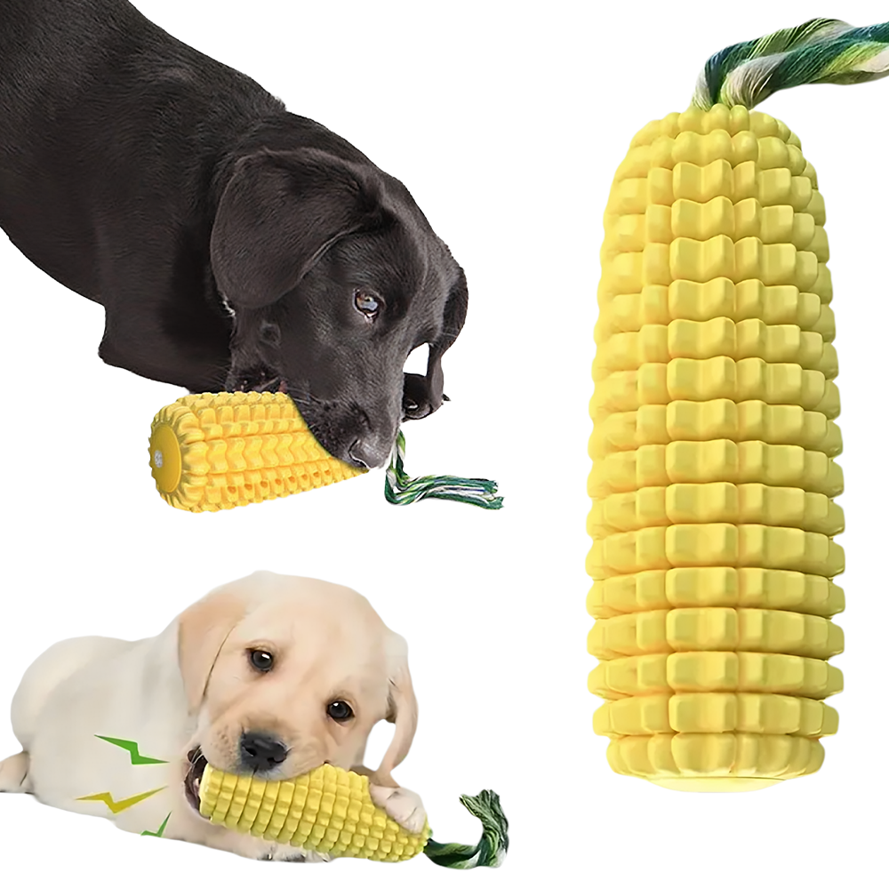Pet Toy Squeaky Dental Chew St - Corn Dog Stick recensie en prijs