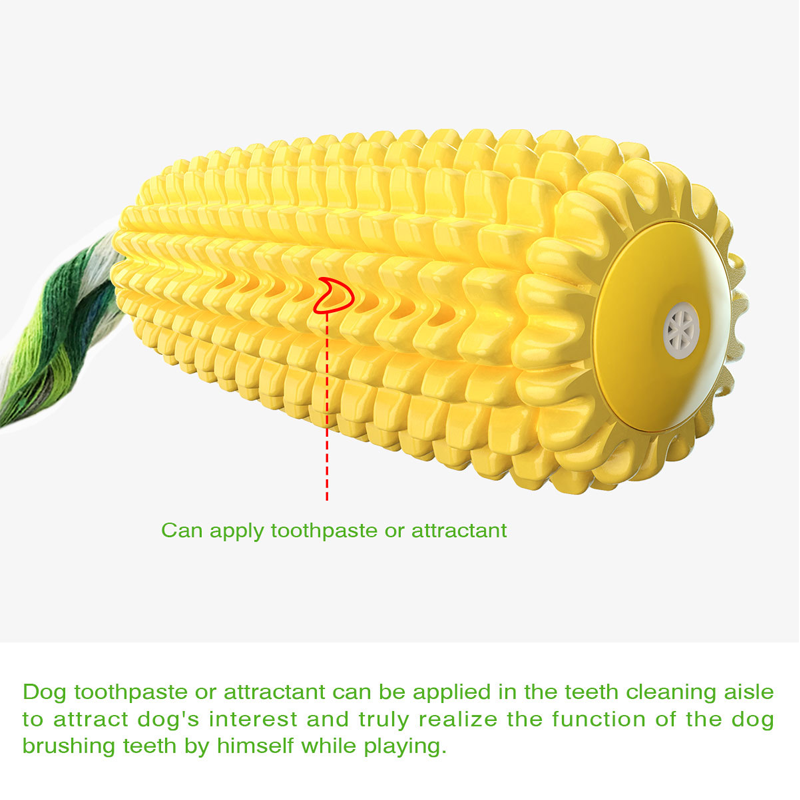 Pet Toy Squeaky Dental Chew St - Corn Dog Stick recensie en prijs