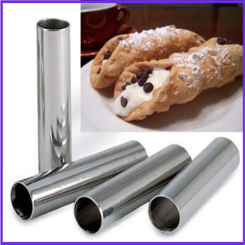Alluminum Cannoli Forms, 4 Tub - Danish Pancake Pan recensie en prijs