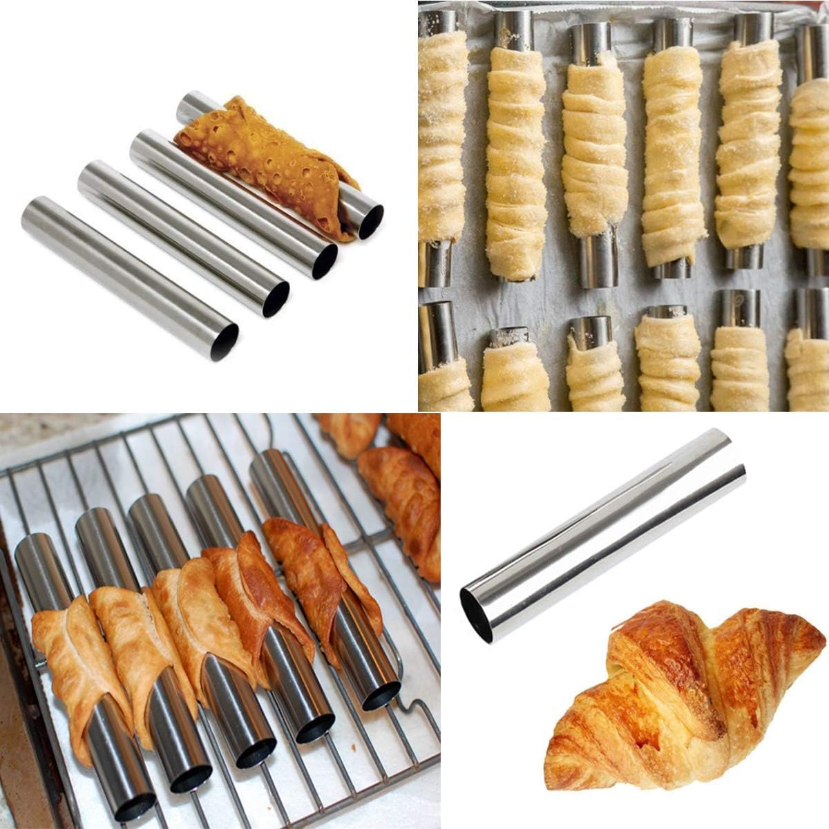 Cannoli Tubes Set, 10/20Pcs Fo - Danish Pancake Pan recensie en prijs