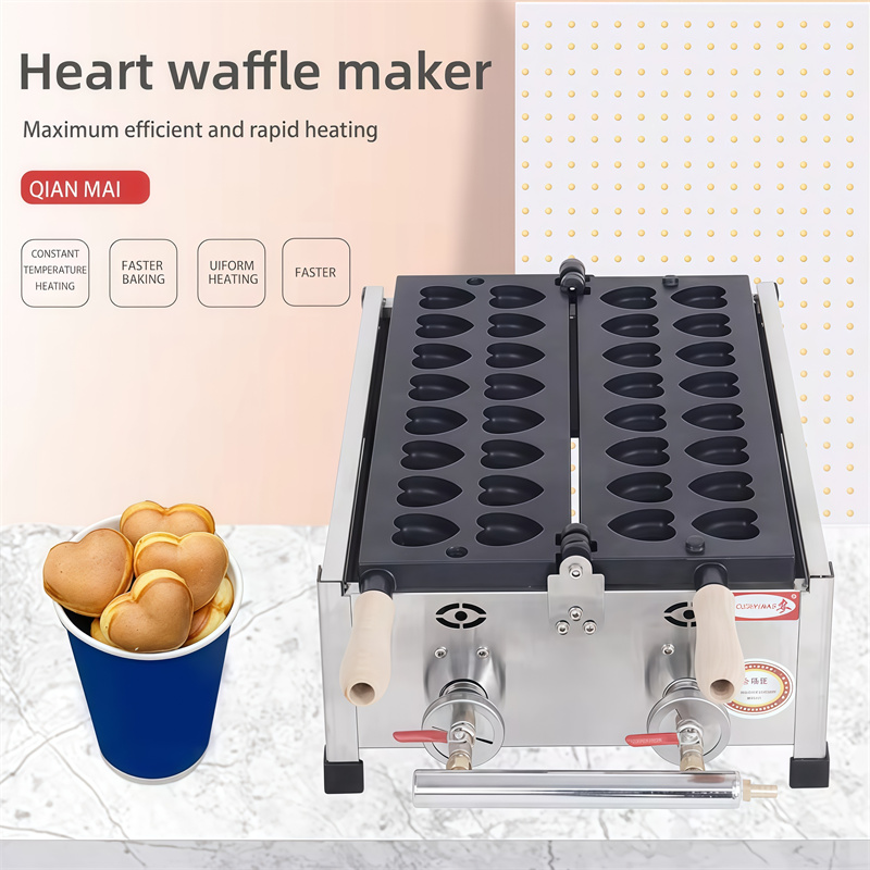 Mini Gas Heart Shape Waffle Ma - Mini Pancake Griddle recensie en prijs