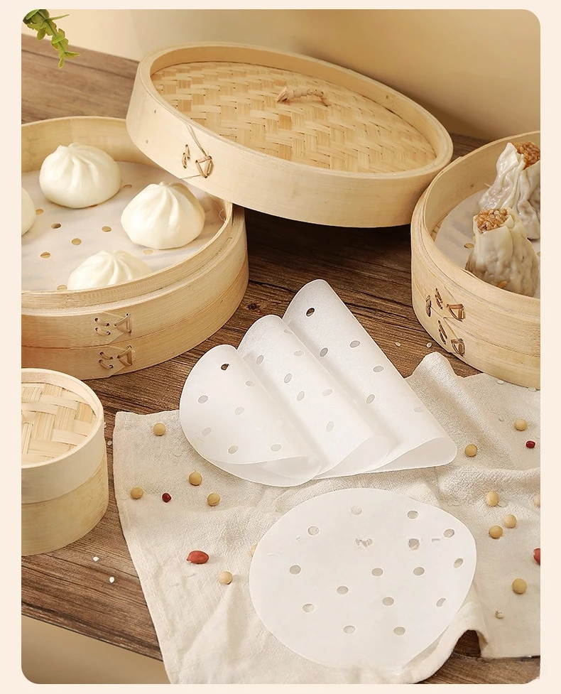 100Pcs Food Grade Disposable S - Bao Steamer Bamboo recensie en prijs