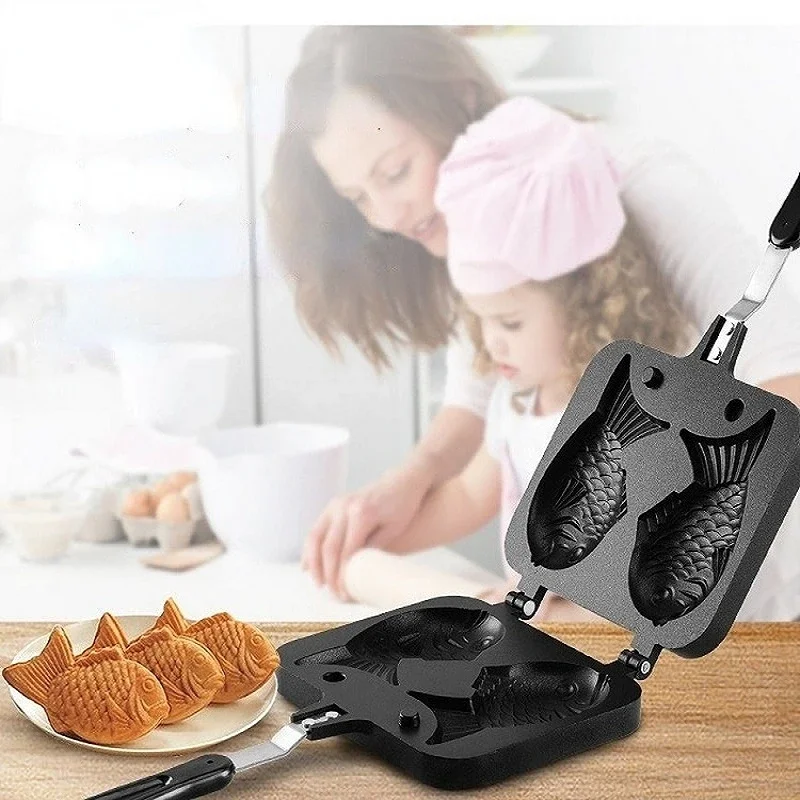 Kitchen Japanese Taiyaki Doubl - Egg Waffle Pan recensie en prijs